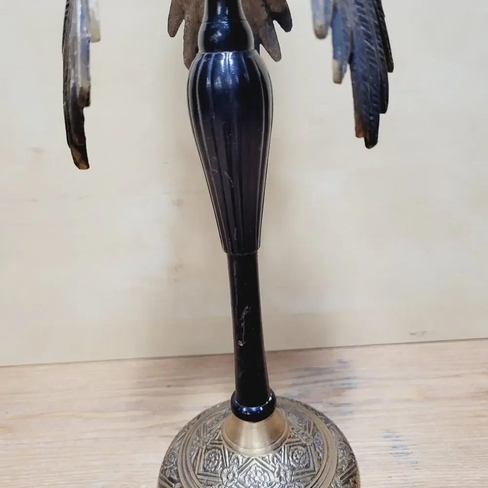 Vintage Palm Tree Brass Candle Stick Holder 13